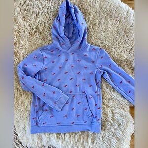 Nike girls medium hoodie sweatshirt light purple